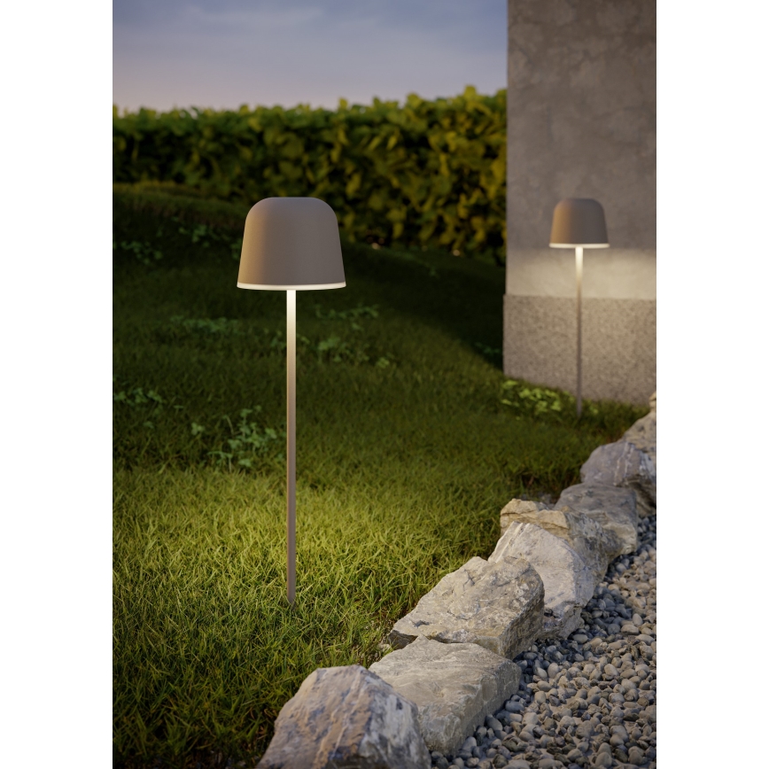 Eglo - LED prigušiva vanjska stolna lampa na dodir, punjiva LED/1,8W/5V 2500/3000/4000K 2500 mAh IP54 kremasta